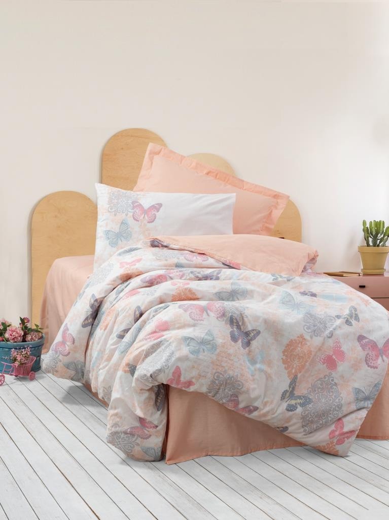 100-pamucna-ranforce-postelnina-Kimela Pink 100-pamucna-ranforce-postelnina-Kimela-Pink