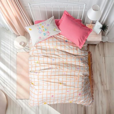 (cottonbox) Детска 100% Ranforce Памучна постелнина – Jours – Pink