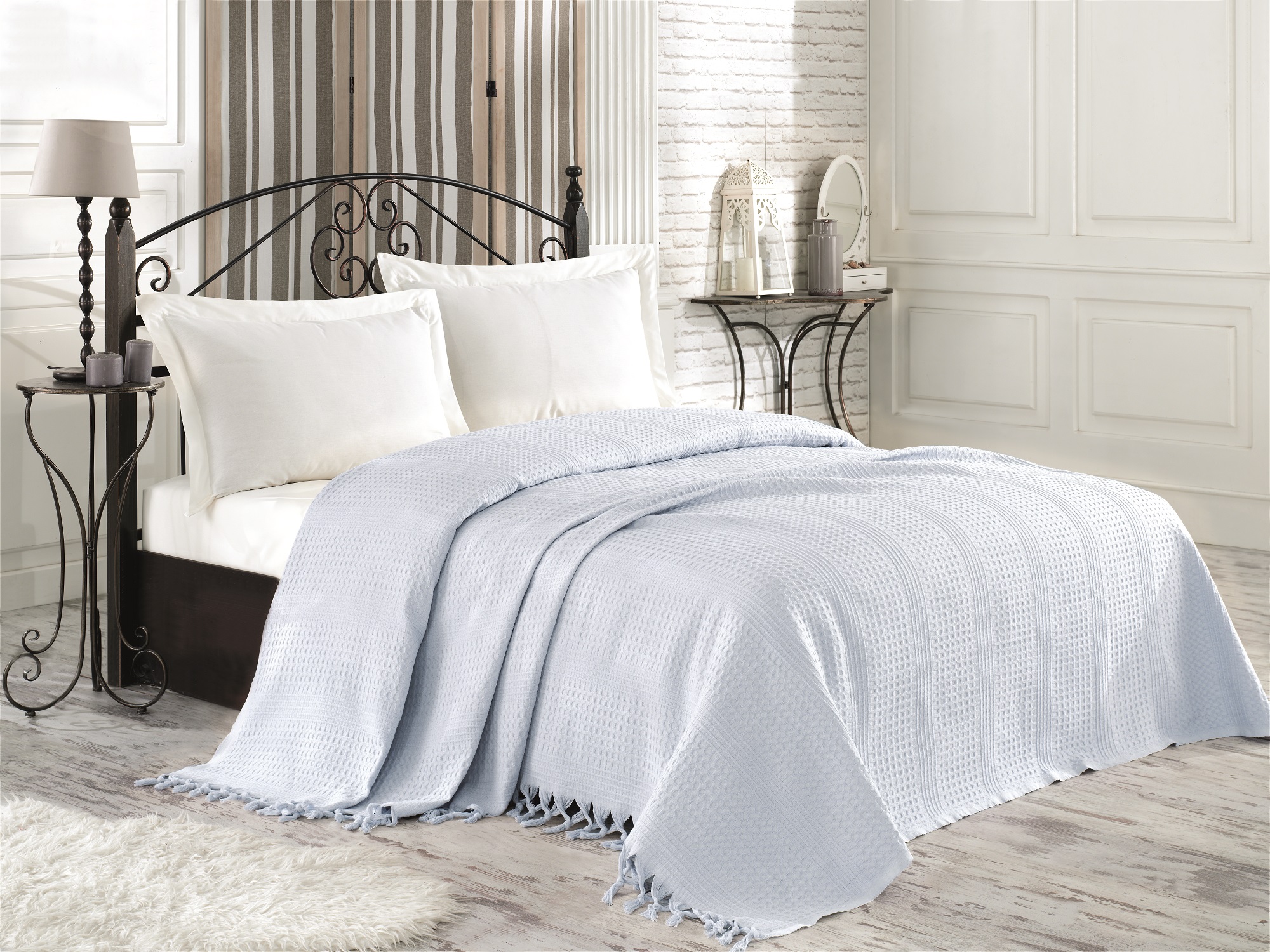 157SHS521520-201.jpg Skyway - Light Blue – Дупли пике прекривач - Image 1