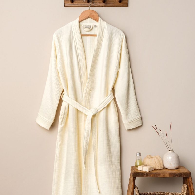 Kimono – Ecru – Унисекс бањарка