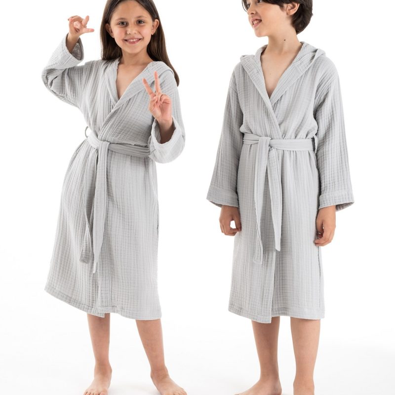 Muslin – Grey – Детска бањарка