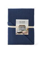 Waffle - Navy Blue – Дупли пике прекривач - Image 3