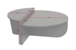 Orion - Travertine – Маса за кафе - Image 8