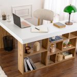 Vesper - White, Atlantic Pine – Канцелариско биро - 