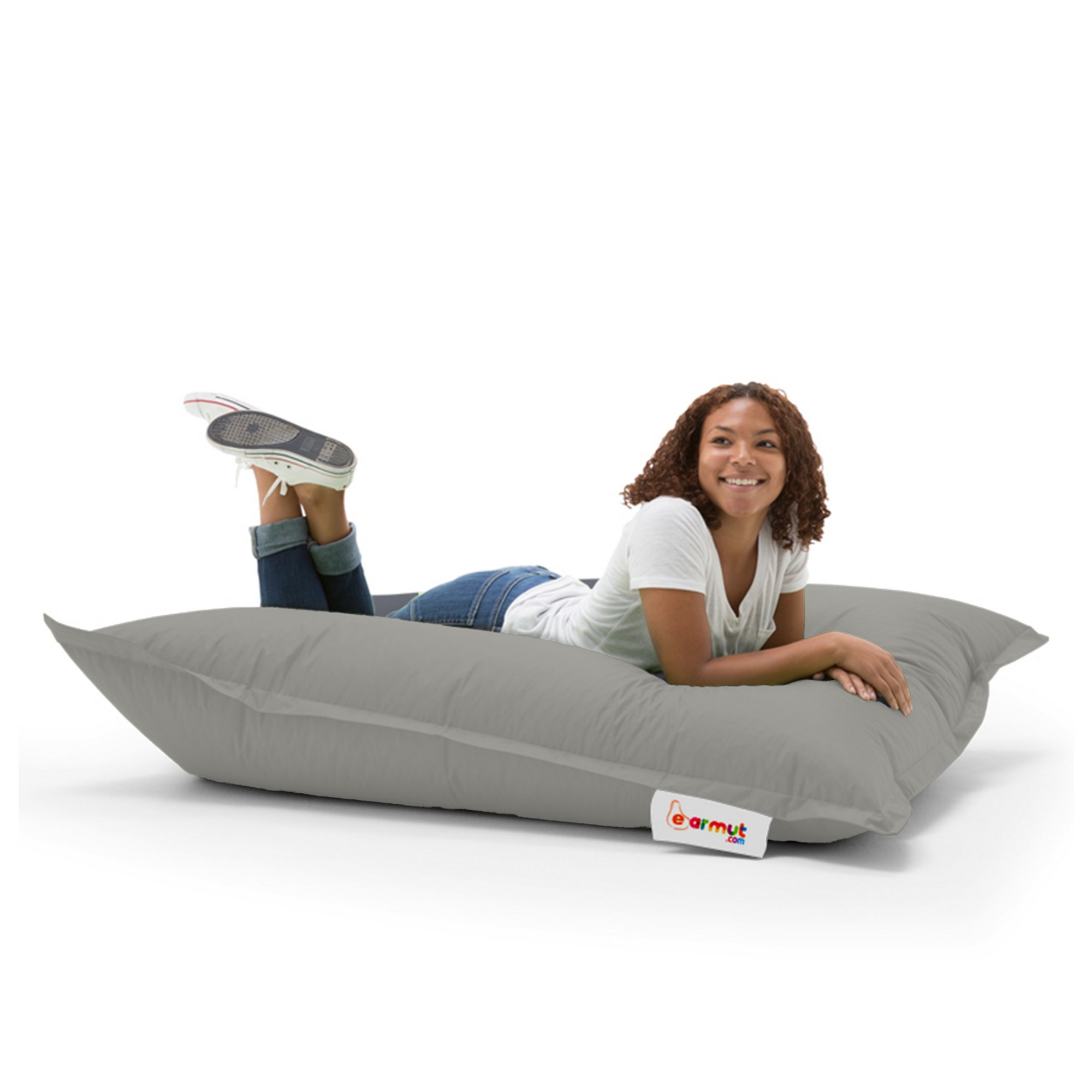 248FRN127420-201.jpg Cushion Pouf 100x100 - Fume – Lazybag - Image 1