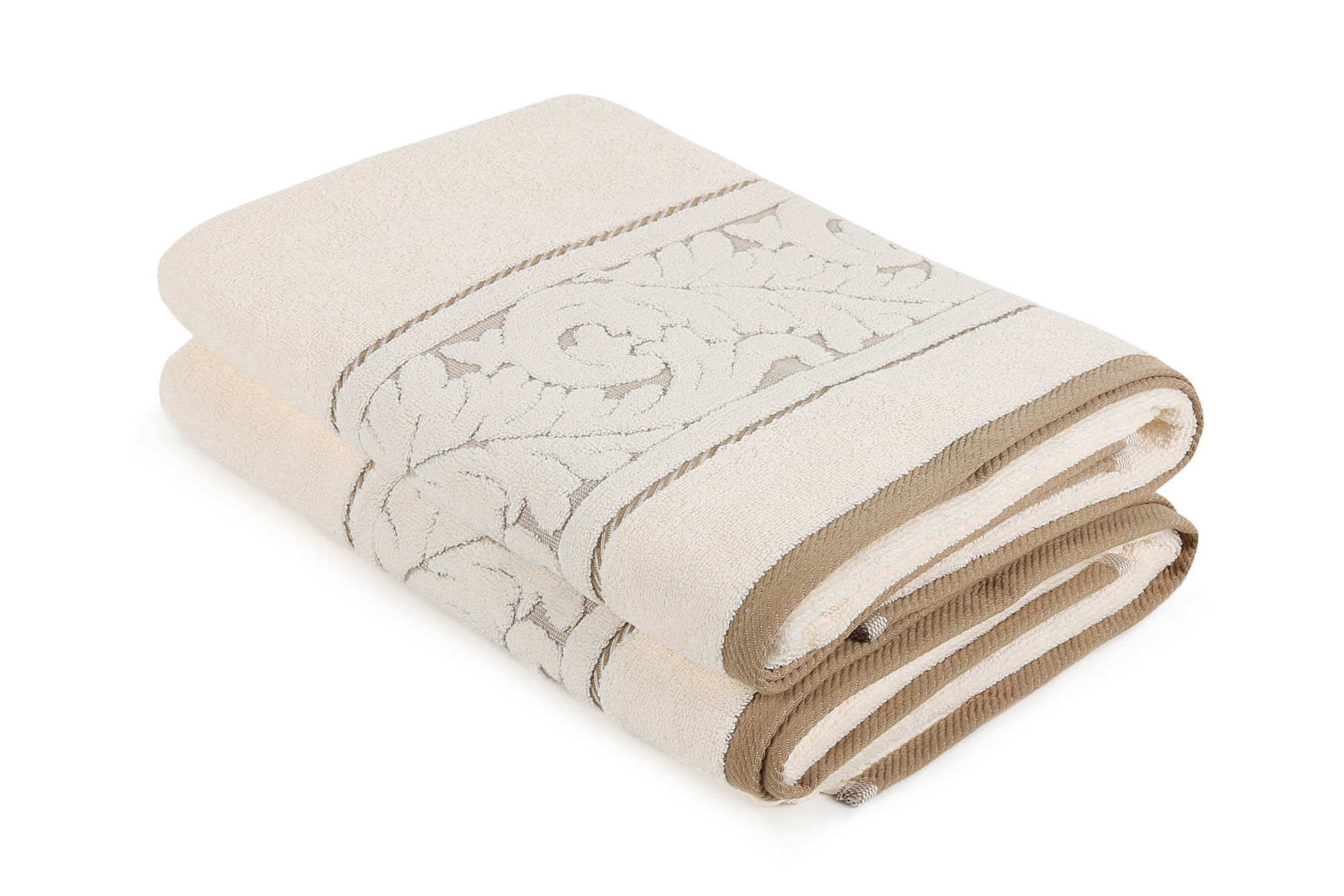 317HBY144120-201.jpg Sultan - Cream – Комплет крпи за капење (2 парчиња) - Image 1