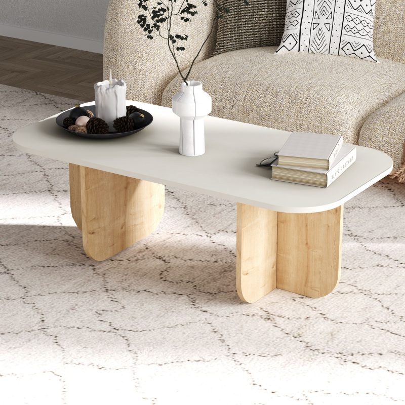 Becaj – Sandstone, Sapphire Oak – Маса за кафе
