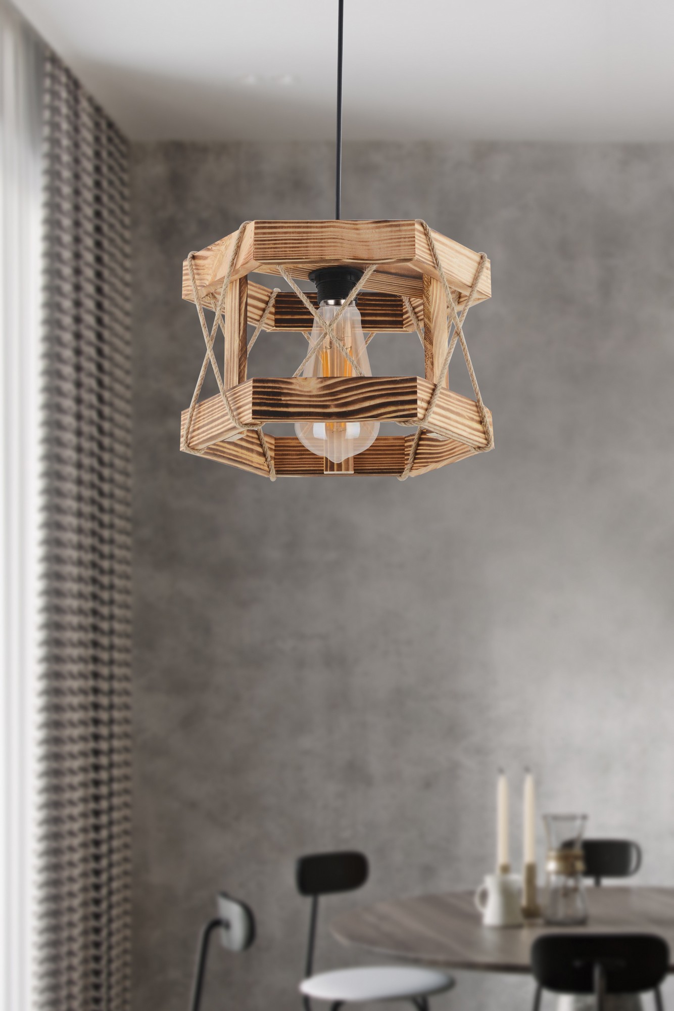 390FLH184620-201.jpg Hexagonal Natural – Лустер - Image 1