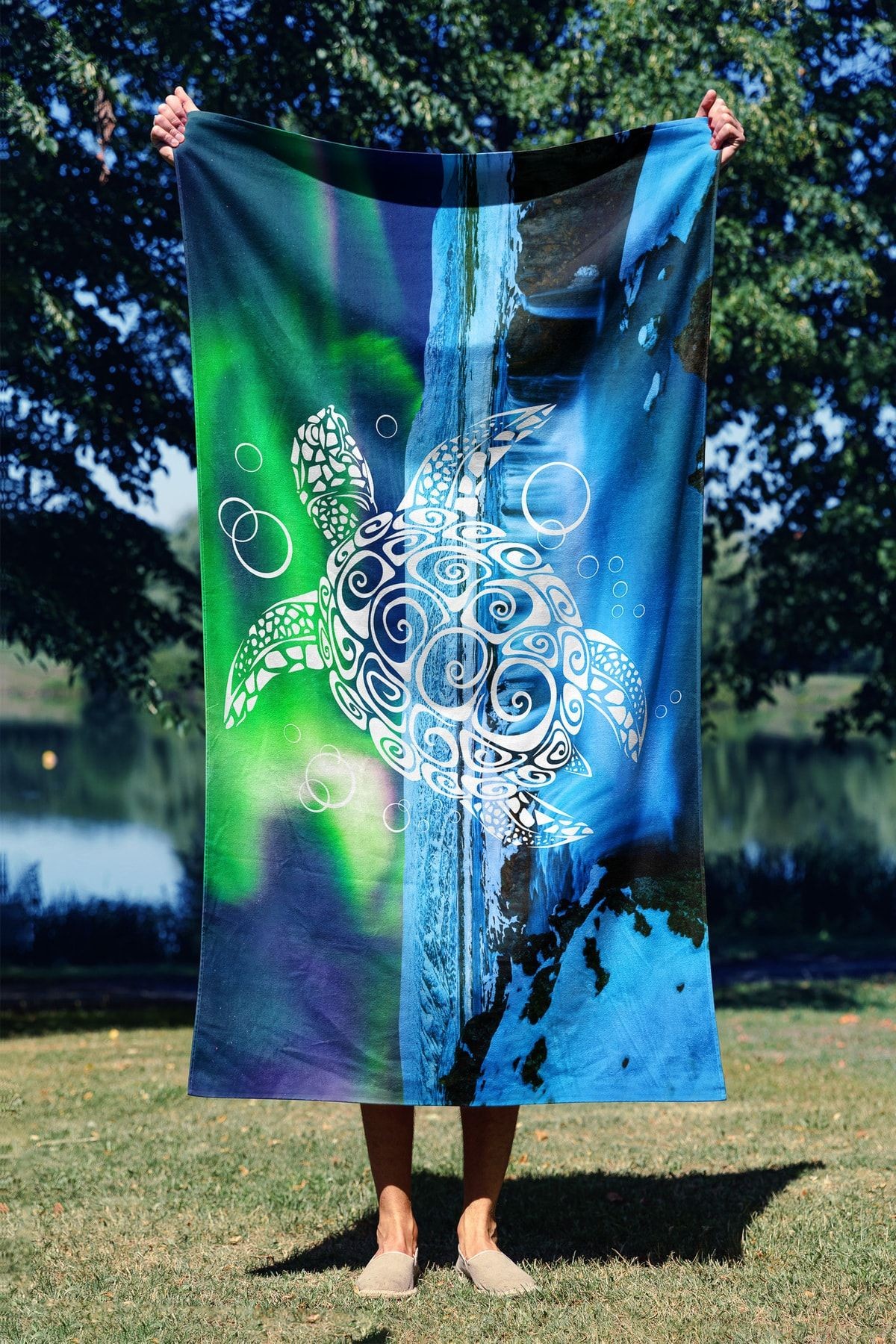 450AST115720-201.jpg Blue Turtle 90 – Пешкир за плажа - Image 1