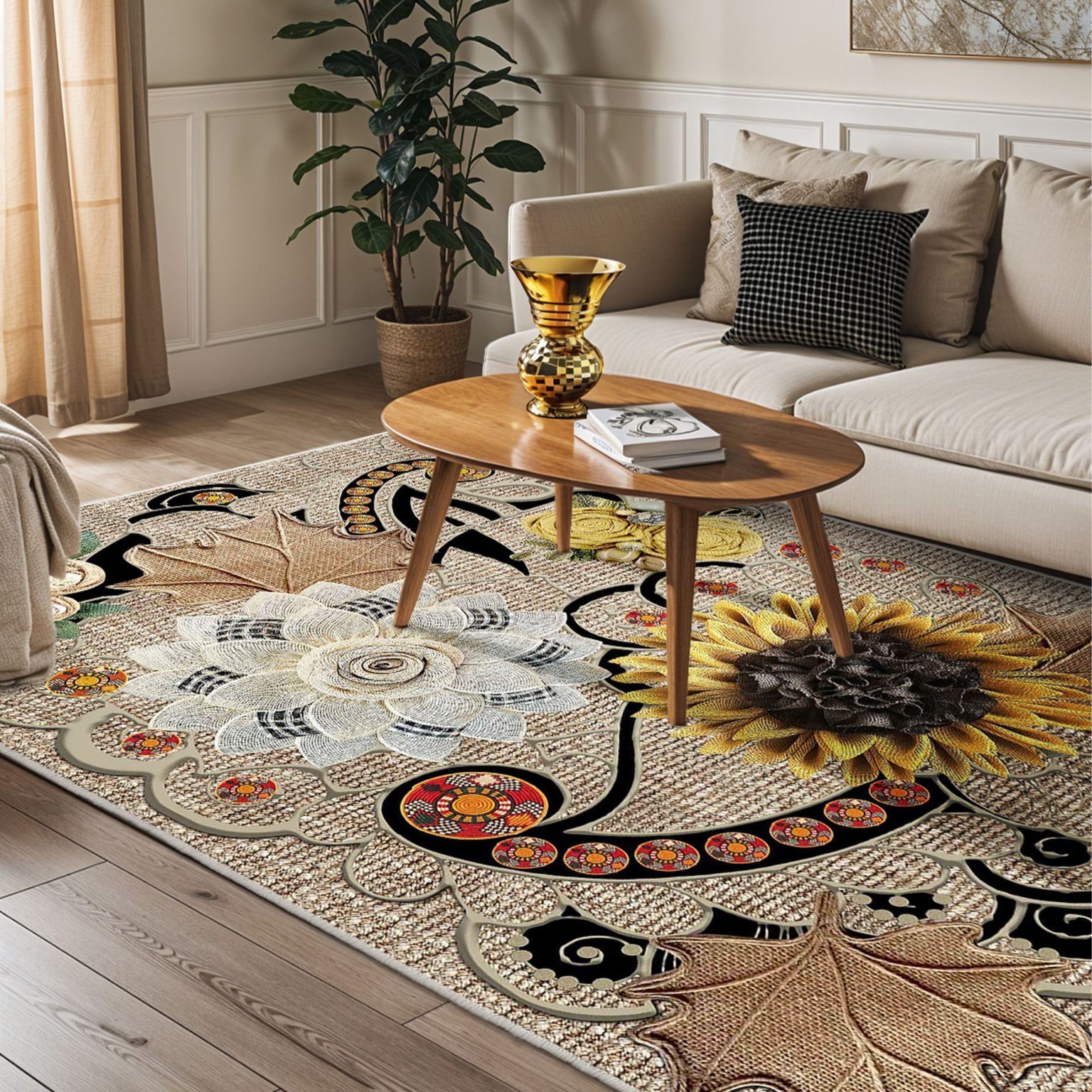 Hmnt974 – Тепих за сала (100 x 150) - Image 2