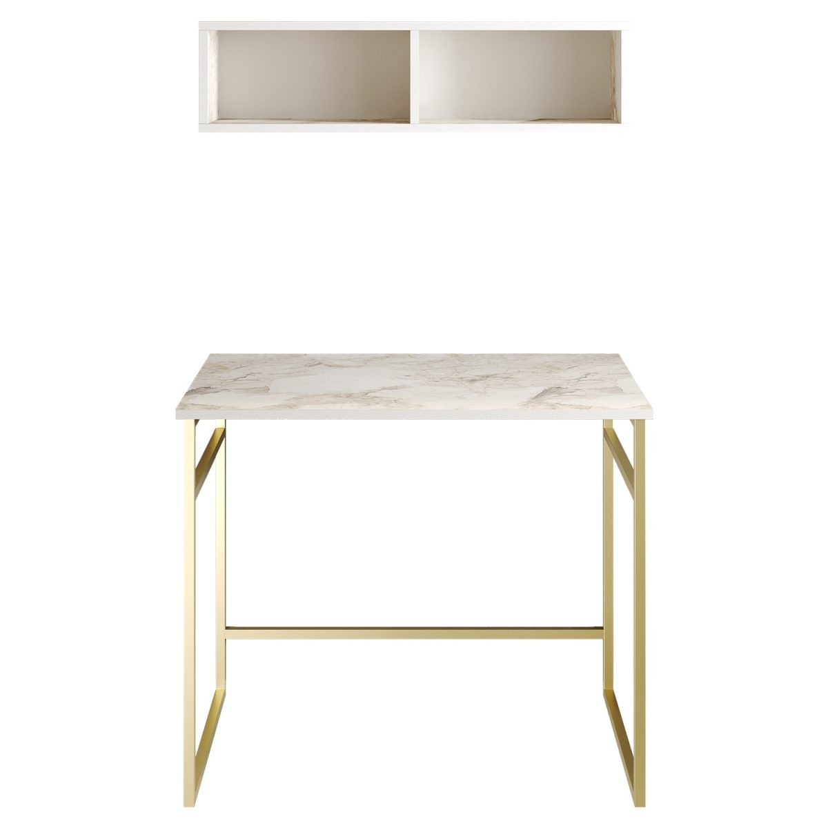 Gama - White, Gold – Канцелариско биро -  - Image 3