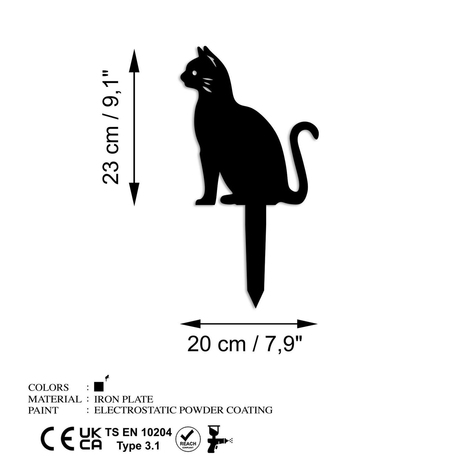 Cat 02 – Декоративен градинарски објект - Image 6