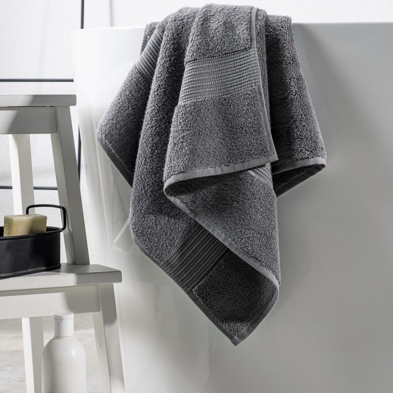 Valencia Bath – Dark Grey – Бамбус пешкир за капење