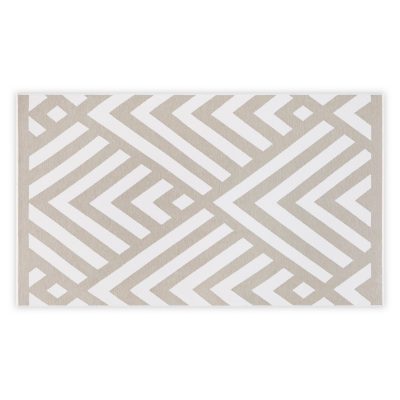 Geometric – Warm Grey – Фута (пешкир за плажа)