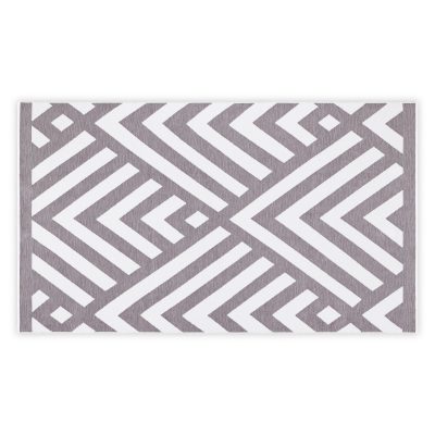 Geometric – Grey – Фута (пешкир за плажа)