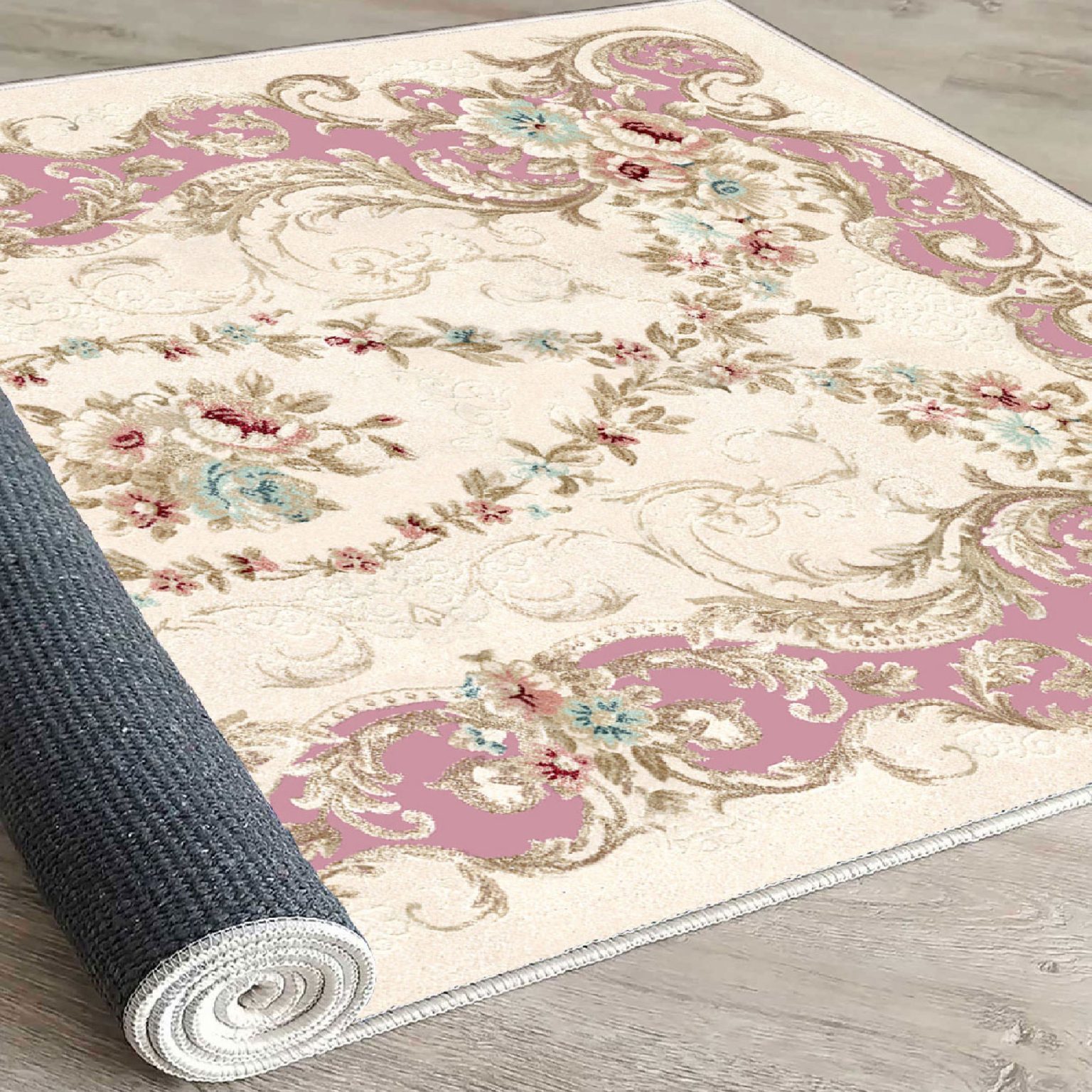 Els1837 - Fuchsia – Тепих за сала (100 x 150) - Image 3