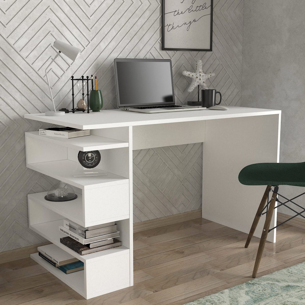 Snake - White – Канцелариско биро -  - Image 2