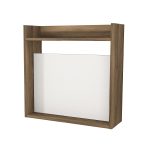 Laptop - White, Walnut – Канцелариско биро -  - Image 7