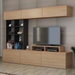 Sasa - Teak, Black – ТВ комода