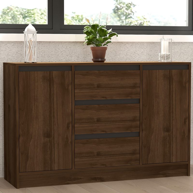 Onat – Walnut, Anthracite – Конзола