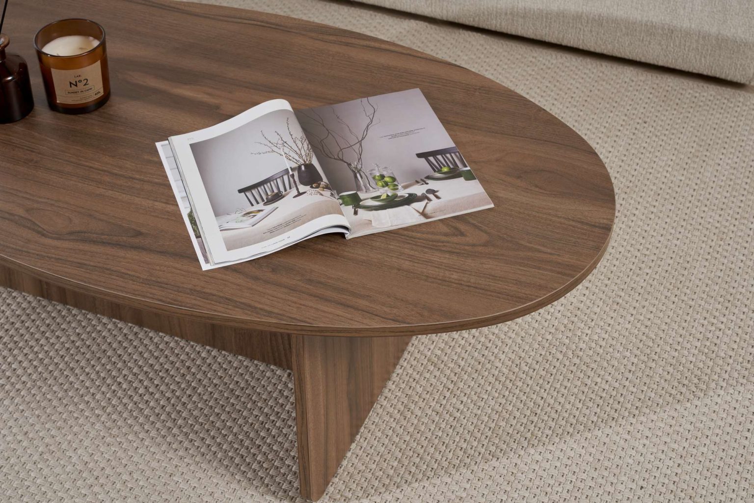 Orba - Walnut – Маса за кафе - Image 6