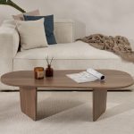 Ovalis - Walnut – Маса за кафе