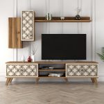 Class S - Walnut, Cream – ТВ комода