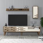 Valensiya - Walnut, Cream – ТВ комода