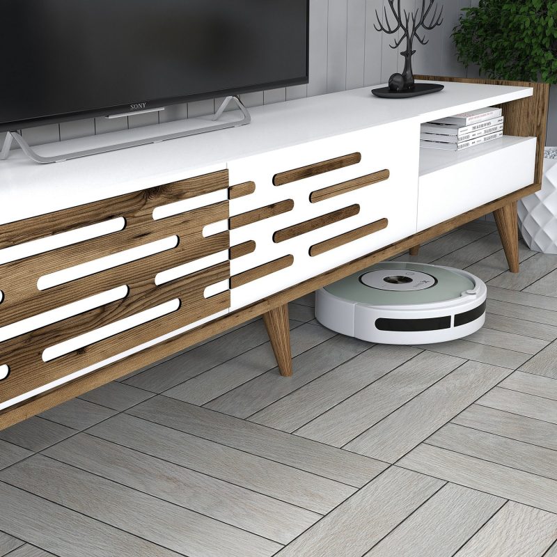 Valensiya – Walnut, White – Комплет мебел за дневна соба