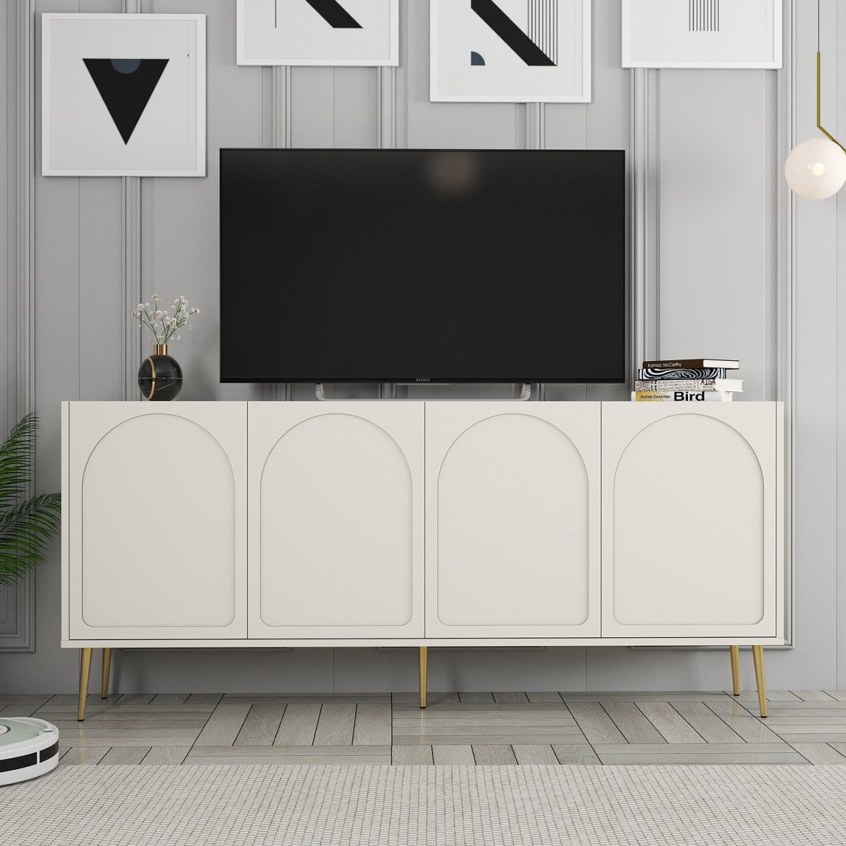 Lyon 80 - Cream, Gold – Конзола - Image 5