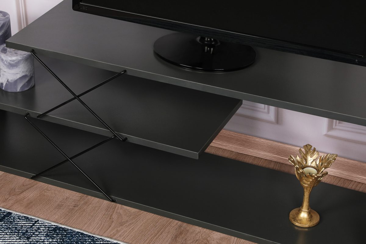 Zigzag - Anthracite – ТВ комода - Image 3