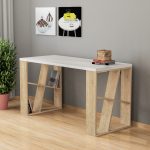 Honey - White, Oak – Канцелариско биро - 