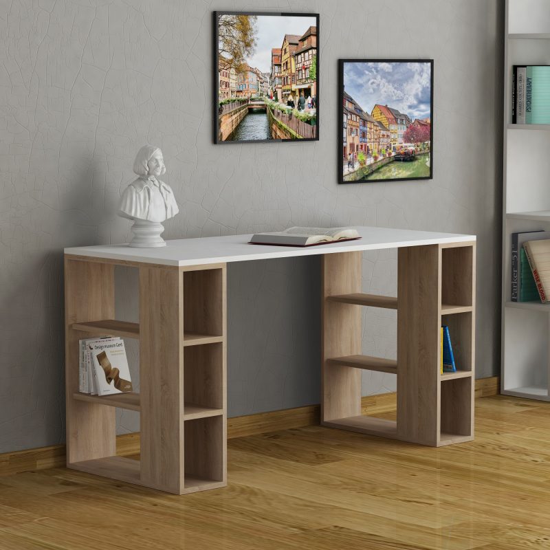 Colmar – White, Oak – Канцелариско биро –