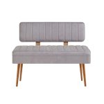 Vina 0701 - 1 - Grey, Atlantic – Клупа со складирање