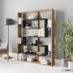 Esteban - Black, Ud – Полица за книги
