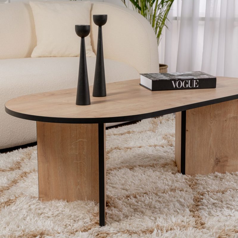 Sable – Sapphire Oak, Black – Маса за кафе