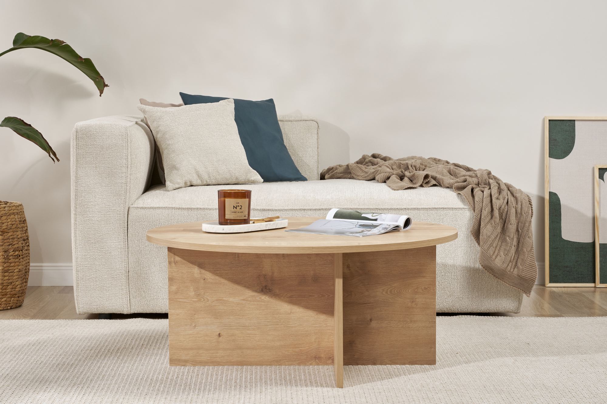 909NRD112120-201.jpg Soleil - Sapphire Oak – Маса за кафе - Image 1
