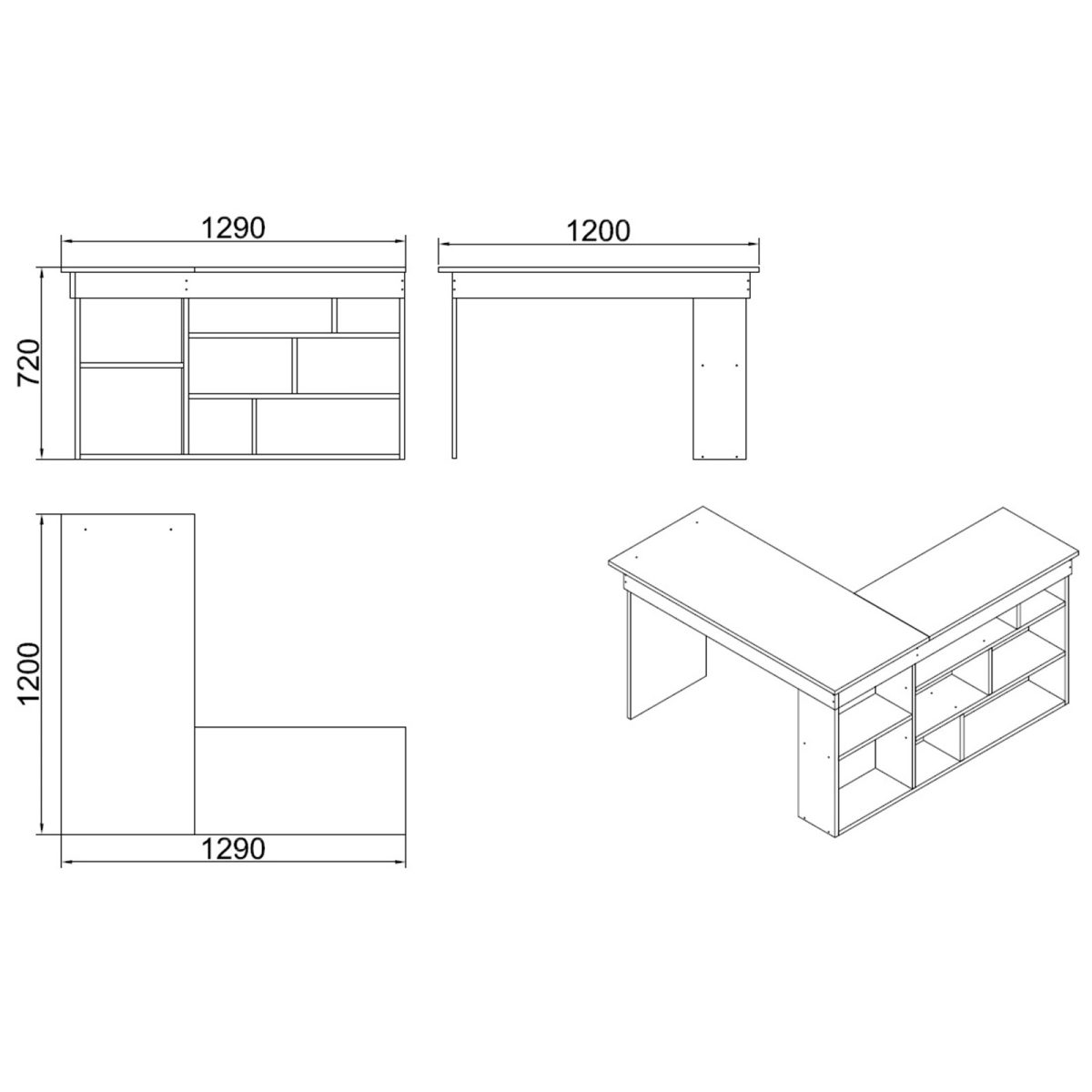 Ct5-Aw – Канцелариско биро -  - Image 7