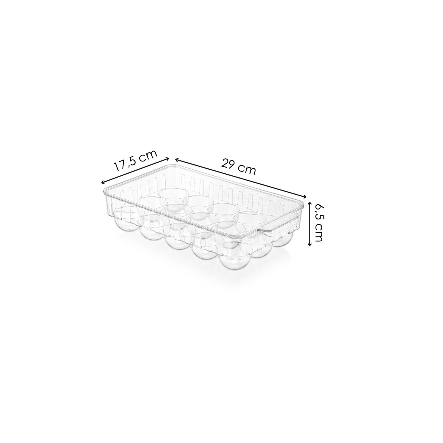 Ak807 - Transparent – Организатор на фрижидер - Image 2