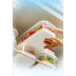 4A4B4C - Grey – Комплет за организатор на фрижидер (12 парчиња) - Image 3