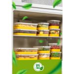 4B - Yellow – Комплет за организатор на фрижидер (4 парчиња) - Image 2