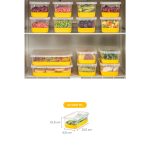 4B - Yellow – Комплет за организатор на фрижидер (4 парчиња) - Image 6