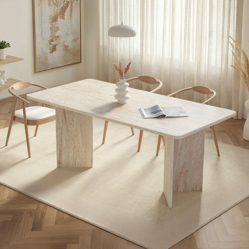 Linza – Travertine – Трпезариска маса – Травертин