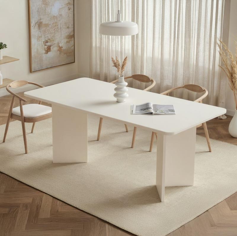 Linza – Wood White – Трпезариска маса – Дрво бело