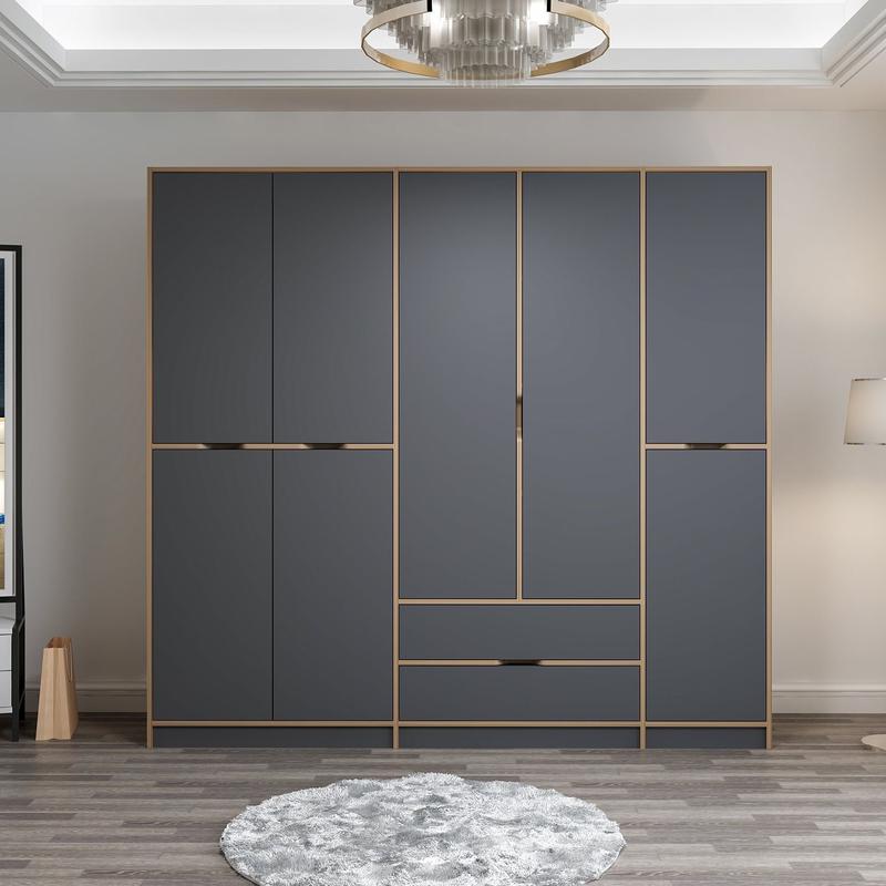 Elina – 8164 – Гардеробер – Антрацит Доре