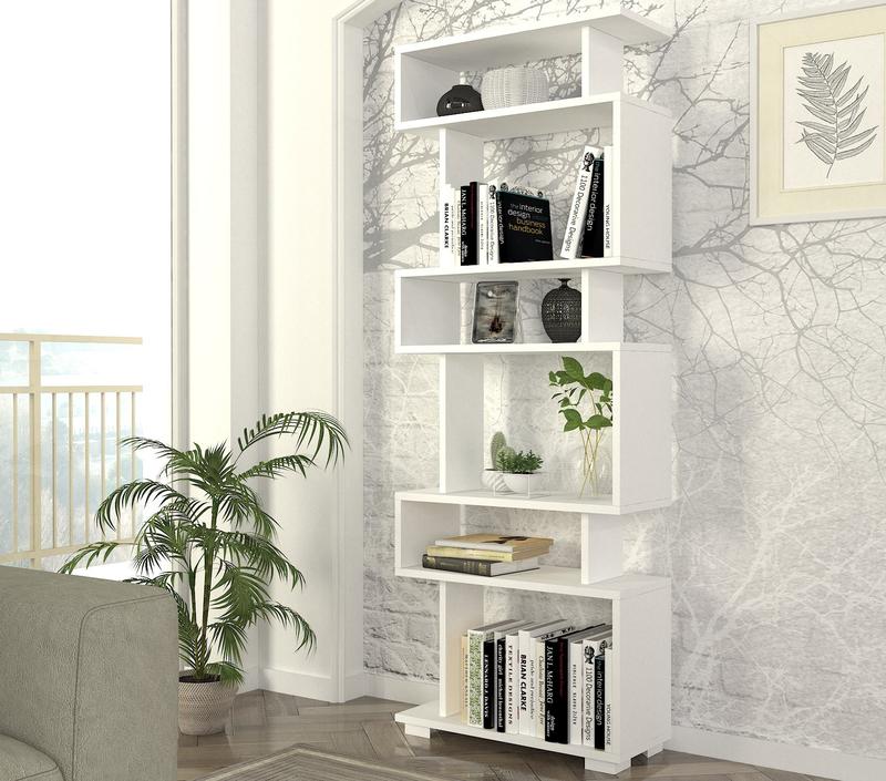Blok – White – Полица за книги – Бело