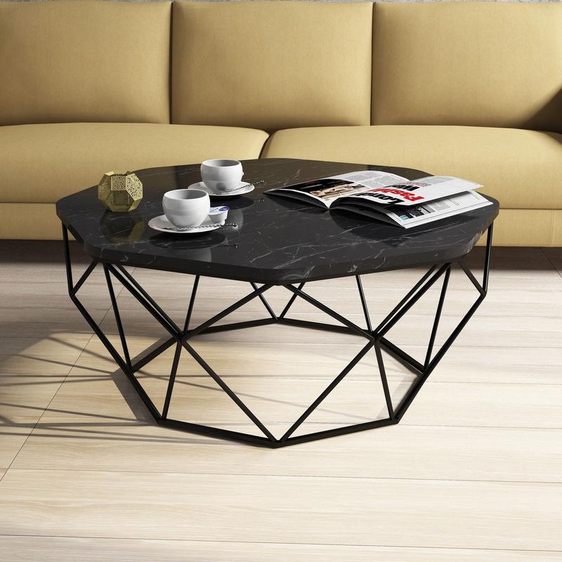 Diamond – Black Marble – Масичка за кафе – Црното