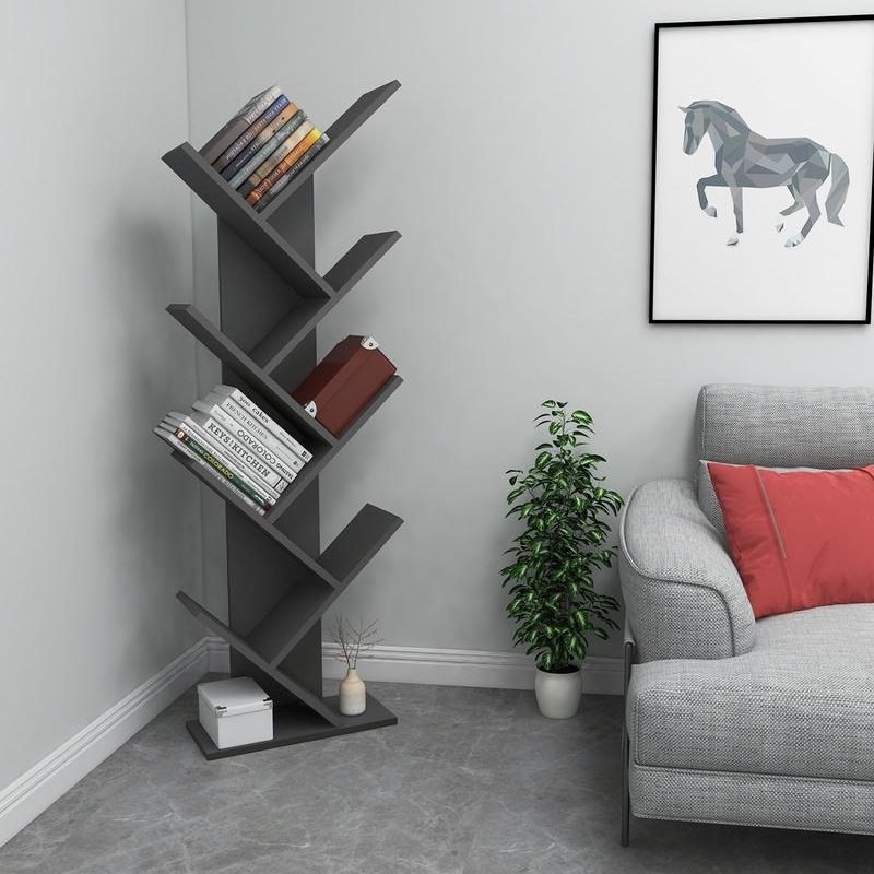 Hitit – Anthracite – Полица за книги – Антрацит