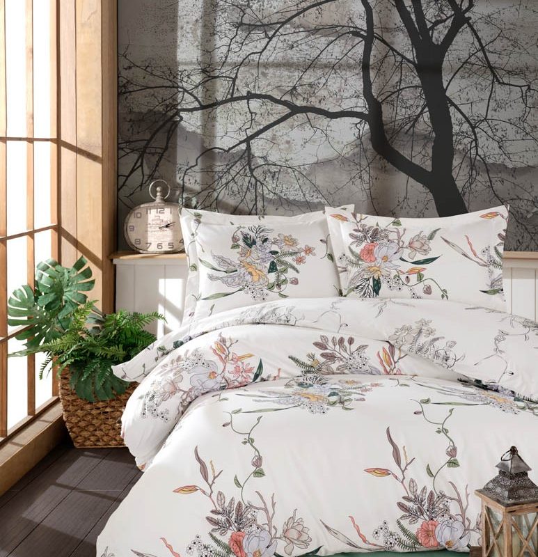 Eдинечна Постелнина RANFORCE 140*200/60*60 – Сет од 2 дела –  (FR) Салом