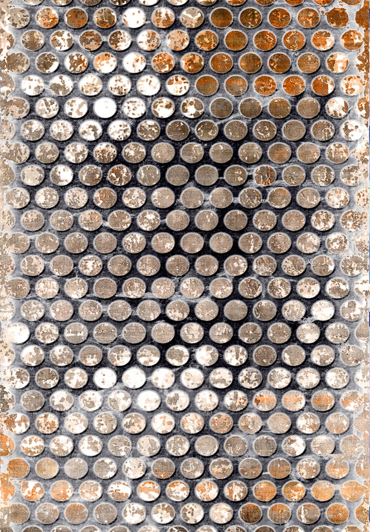 3D grunge background with metal and camouflage textures